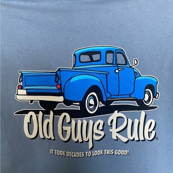 OLD GUYS RULE “It Took Decades to Look This Good” Tee Shirt Men L Large - Picture 4 of 6